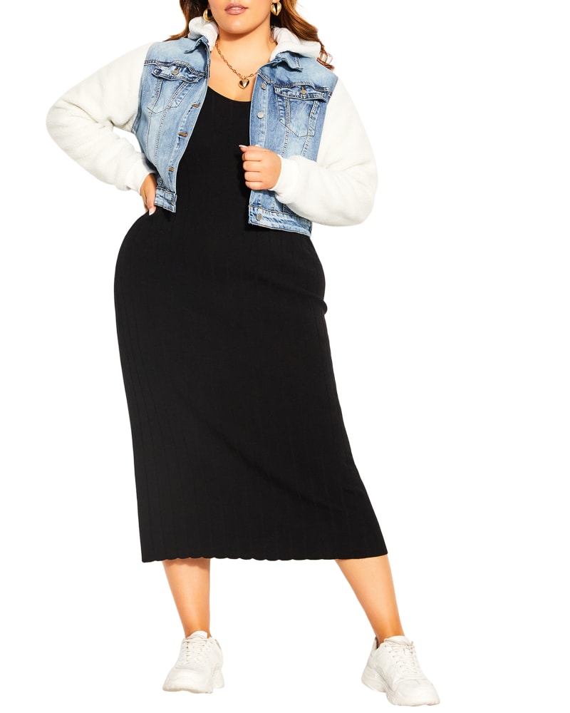 Plus size model wearing  by City Chic | Dia&Co | dia_product_style_image_id:185385